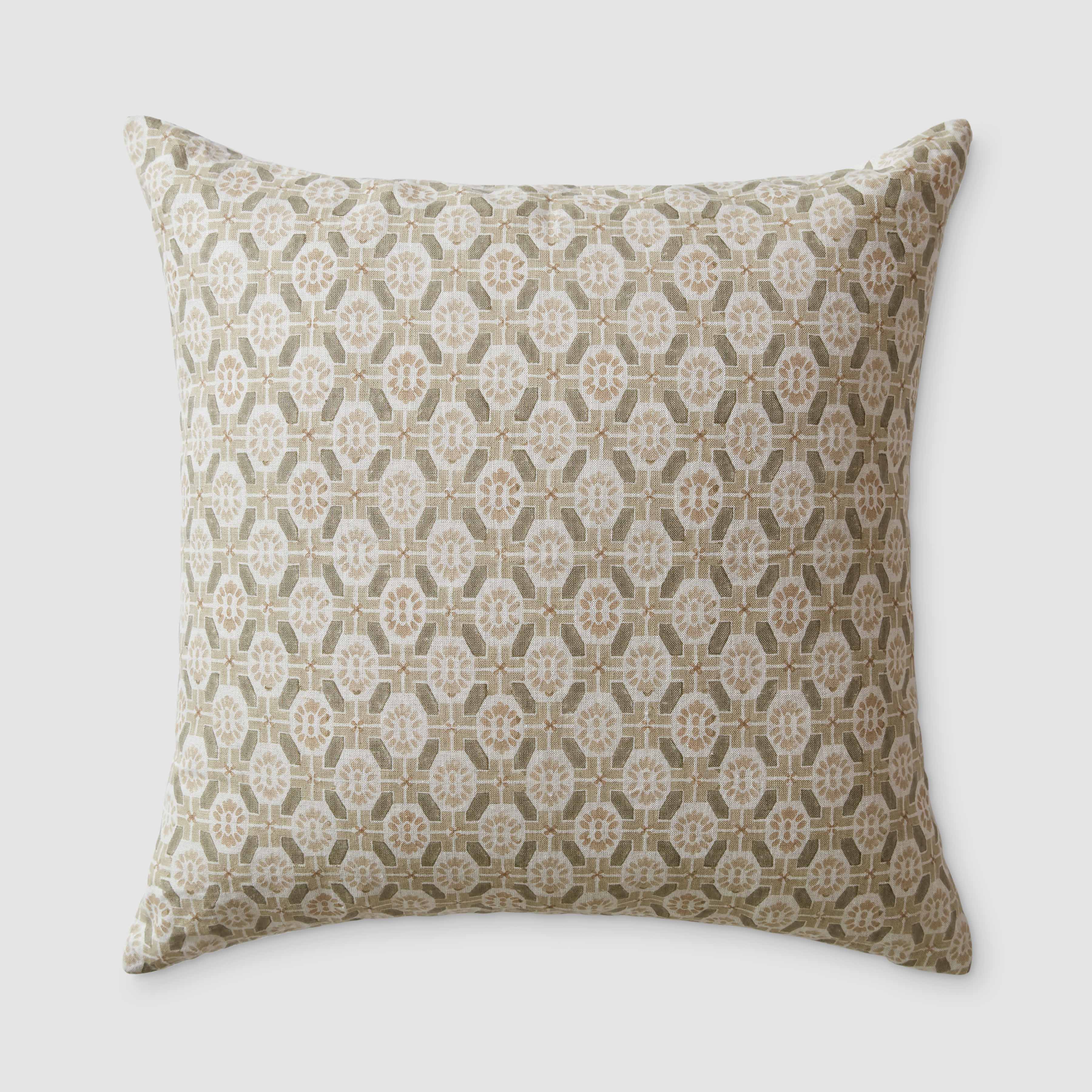 Ayana Block Print Pillow