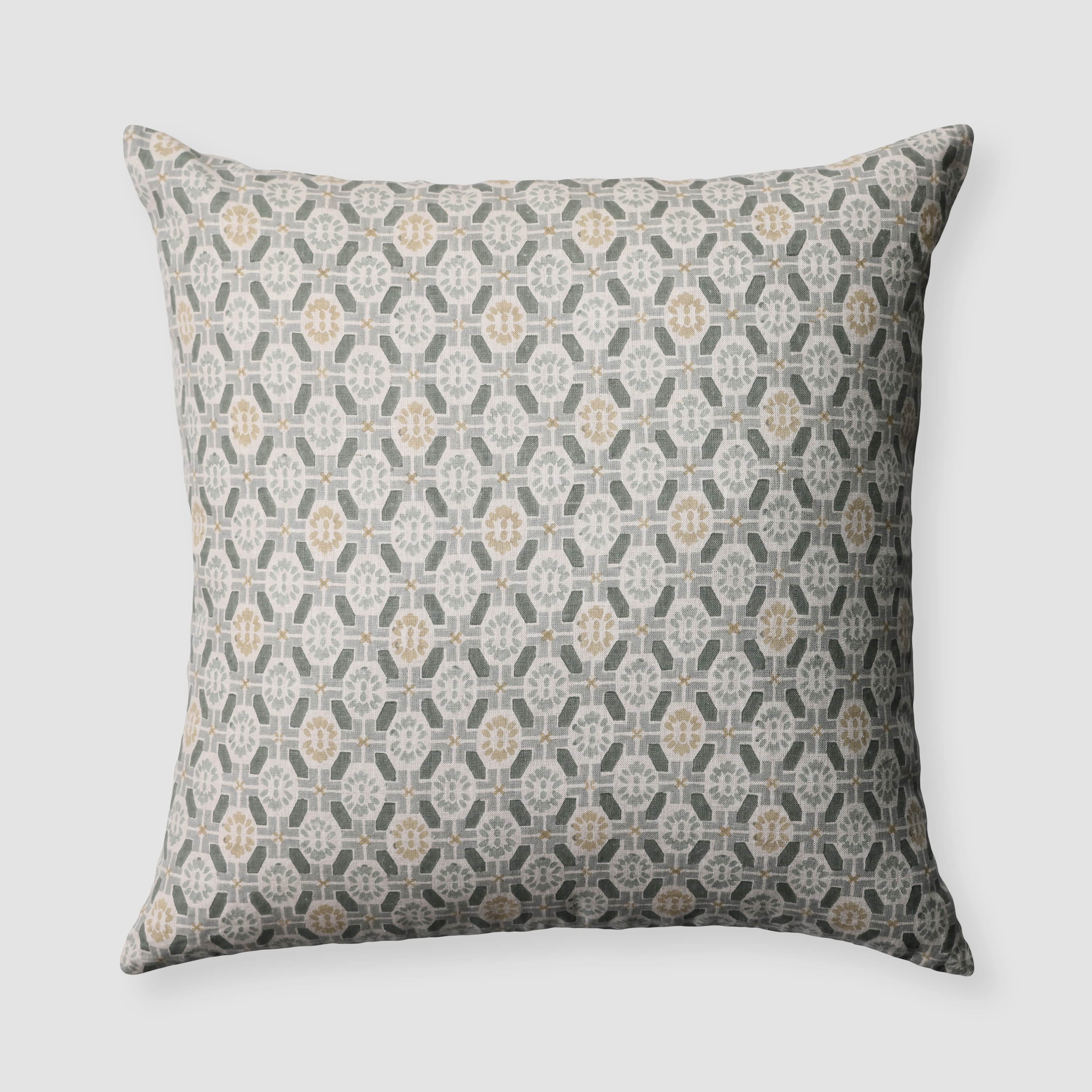 Ayana Block Print Pillow