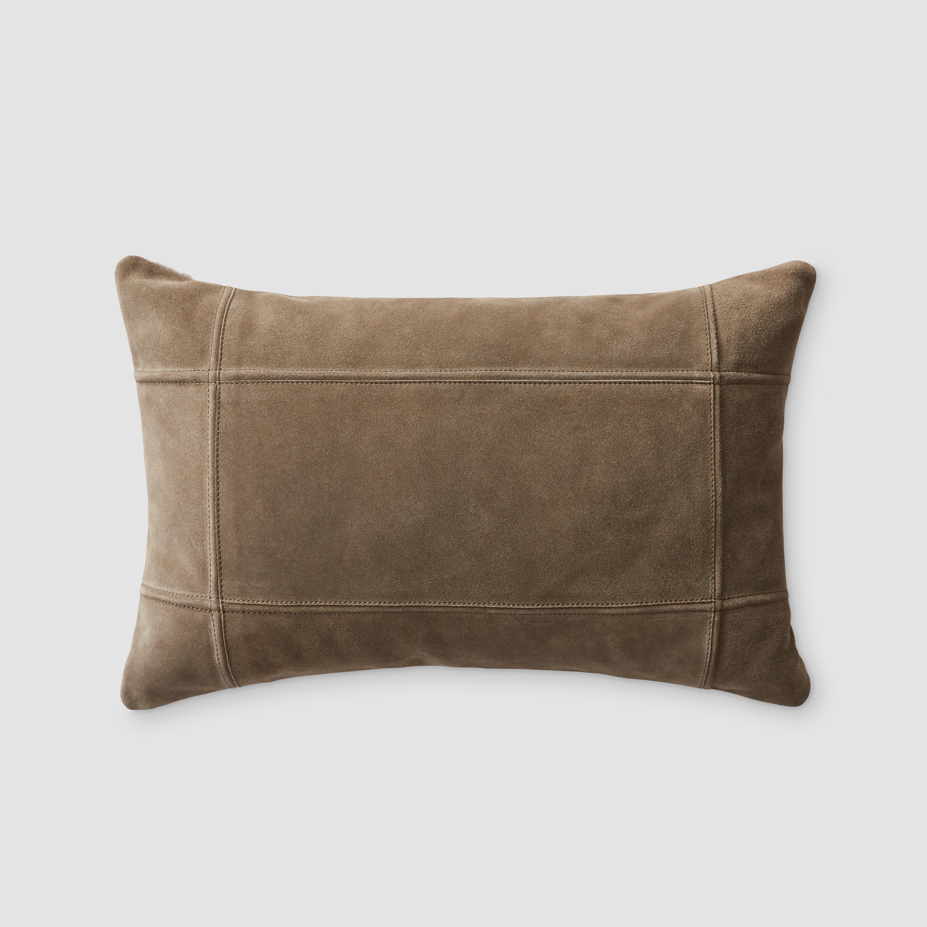 Ghama Suede Lumbar Pillow