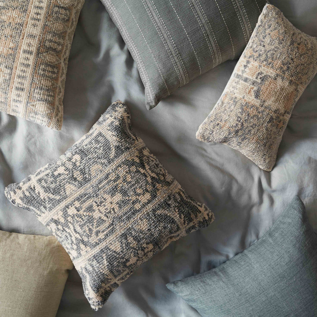 Krisha Hand-Knotted Lumbar Pillow