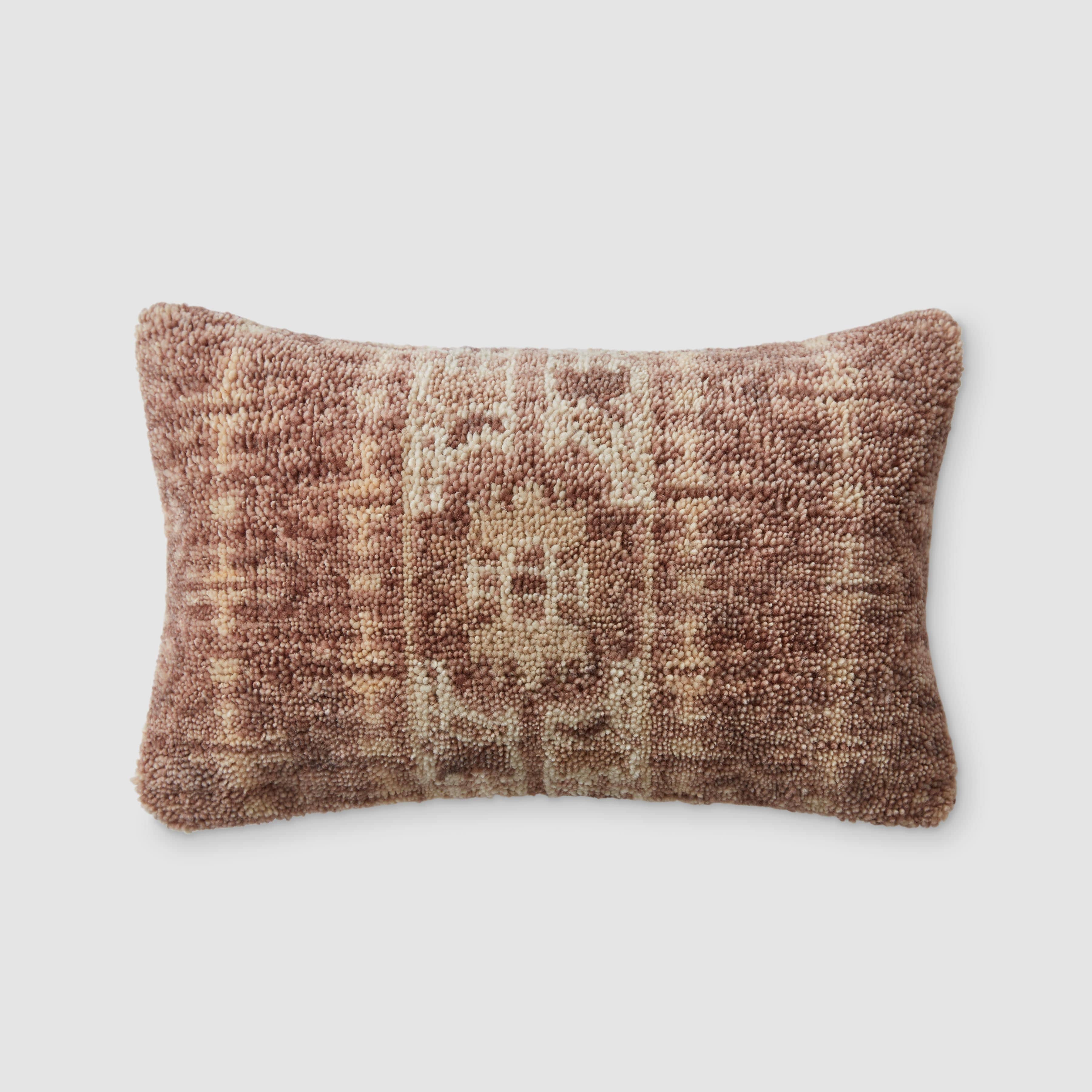 Krisha Hand-Knotted Lumbar Pillow