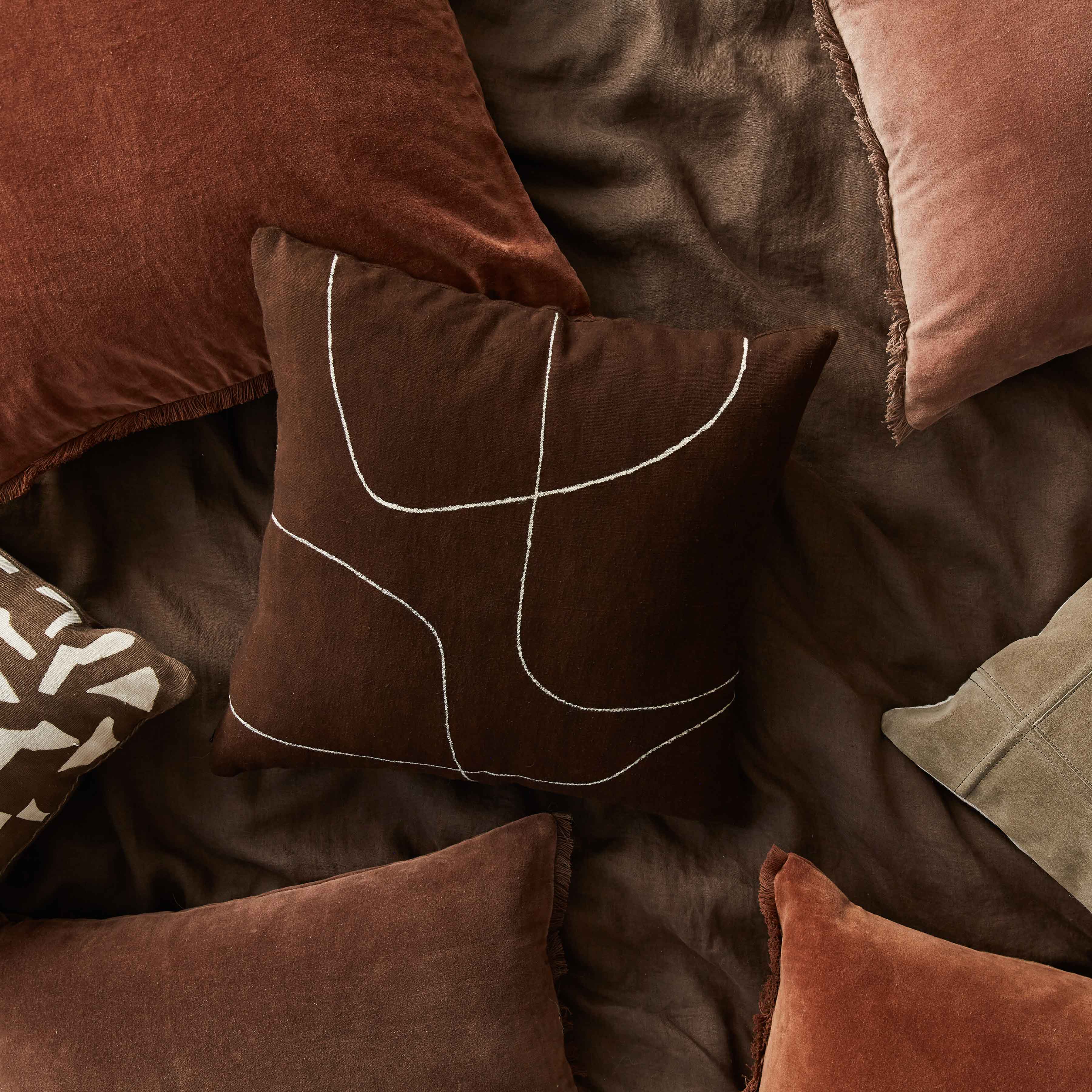 Lueur Mud Cloth Pillow